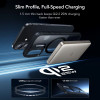 Funda ESR Classic Hybrid MagSafe con cristal templado para Apple iPhone 17, transparente/negro