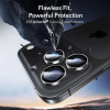 Protector de cámara ESR Armorite para Apple iPhone 14 Pro / 14 Pro Max / 15 Pro / 15 Pro Max / 16 Pro / 16 Pro Max / 17 Pro / 17 Pro Max, transparente (ESR932)
