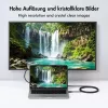 Cable USB 3.2 Gen1 Type-C Logilink UA0474, C/M a DVI-D/M, 1080p/60 Hz, negro, 3 m