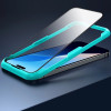 Protector de cristal templado ESR para Apple iPhone 16, transparente (2 uds.)