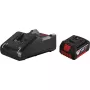 Kit de inicio Bosch 1600A03CH1, 2 baterías GBA 18V 5.0 Ah, cargador GAL 12V/18