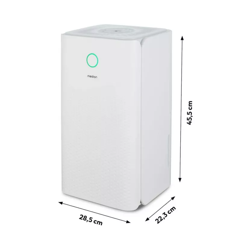 Deshumidificador Medion DH10 (MD12047), 200 W, blanco