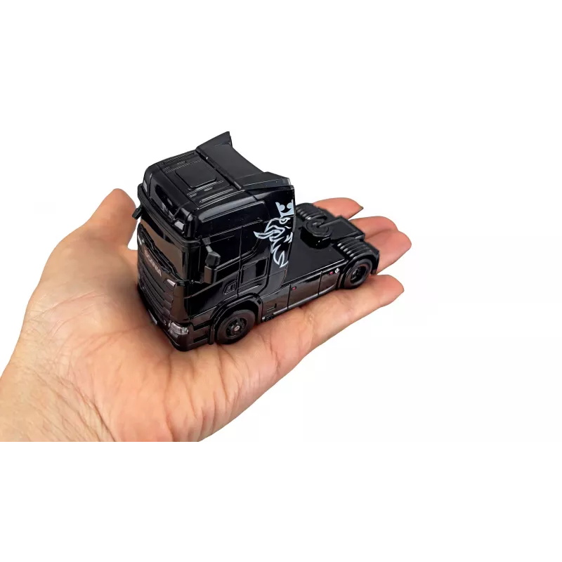 Amewi Mini-Scania 730 S con remolque de caja 4WD 1:64 RTR (22785)