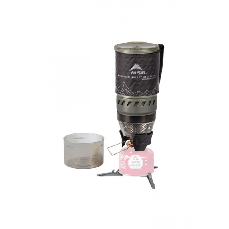 Sistema de cocina personal Windburner 1L MSR, negro