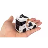 Amewi Mini-Scania 730 S con remolque de caja 1:64 RTR, blanco (22784)