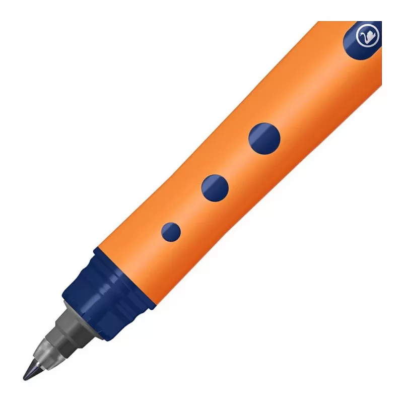 STABILO worker+ bolígrafo de punta rodante 2018/41, medio 0,5 mm, azul