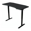 Escritorio gaming Nitro Concepts D16E NC-GP-DK-008, negro carbono, 1600x800, con altura ajustable eléctricamente