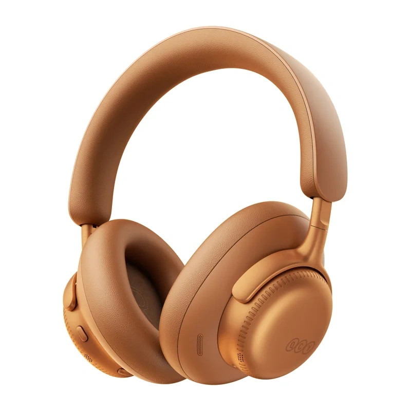 Auriculares inalámbricos de diadema QCY H6 Ultra, ANC adaptativo, Bluetooth 6.0, naranja
