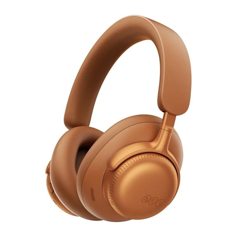 Auriculares inalámbricos de diadema QCY H6 Ultra, ANC adaptativo, Bluetooth 6.0, naranja