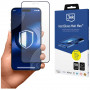 Cristal templado 3MK HardGlass Matt Max para Apple iPhone 18 Pro Max, mate, negro