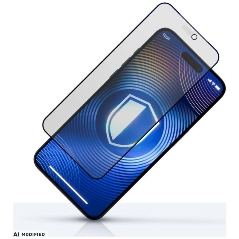 Cristal templado 3MK HardGlass Matt Max Privacy para Apple iPhone 18 Pro, mate, filtro de privacidad