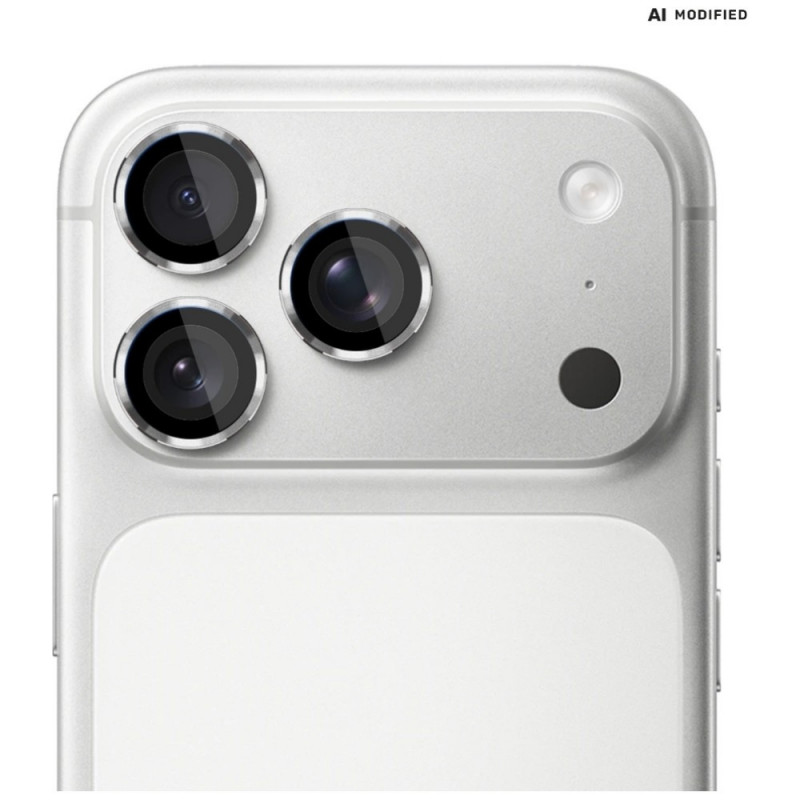 Protector de lentes para cámara 3MK Lens Protection Pro para Apple iPhone 18 Pro / 18 Pro Max, vidrio templado, azul claro