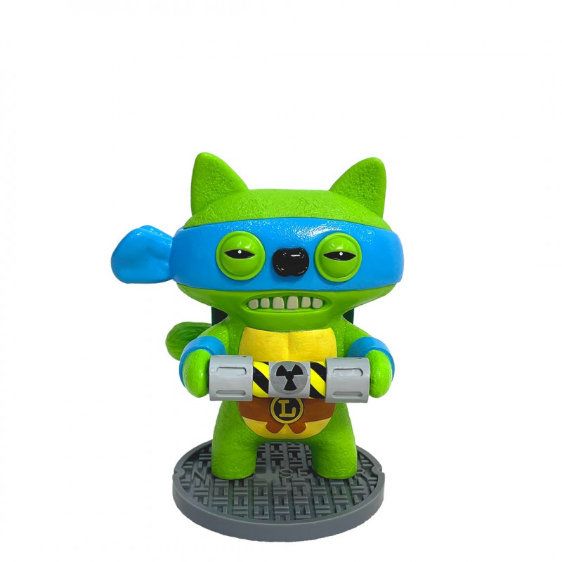 Figuras Fuggler S2 Swap & Style de P.m.i. Kids World - Pack de 2 (Leonardo y Michelangelo)