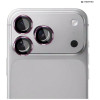 Protector de lentes para cámara 3MK Lens Protection Pro para Apple iPhone 18 Pro / 18 Pro Max, vidrio templado, granate