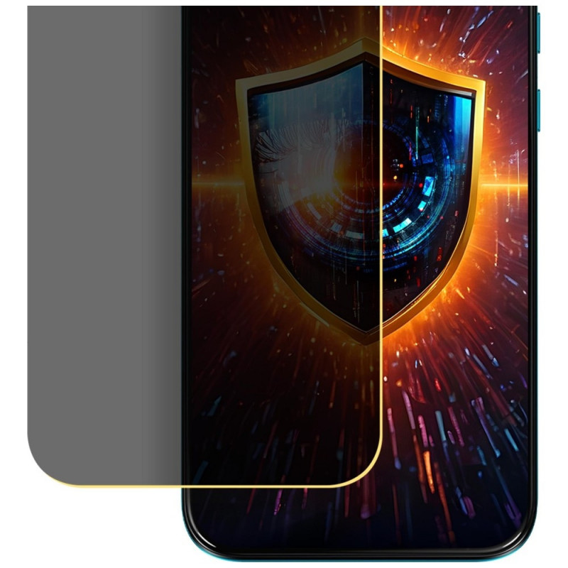 Protector de pantalla de privacidad mate 3MK Silky Matt Privacy para Motorola Moto G87
