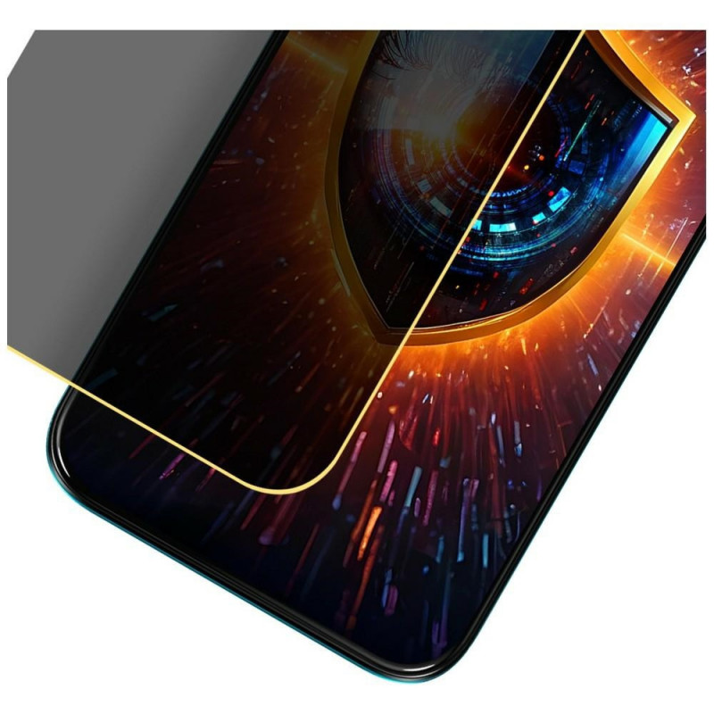 Protector de pantalla de privacidad mate 3MK Silky Matt Privacy para Motorola Moto G87