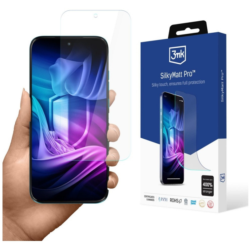 Película protectora de pantalla mate 3MK Silky Matt Pro para Motorola Moto G87