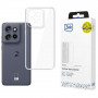Funda transparente 3MK Clear Case para Motorola Edge 50 Neo, transparente