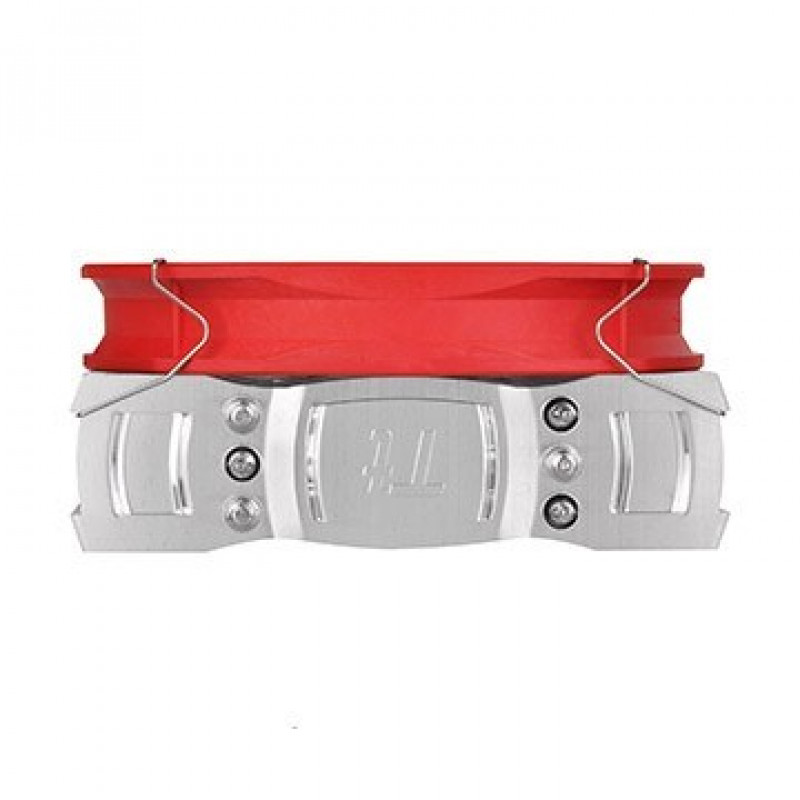 Ventilador de CPU Thermaltake NiC L32, ventilador PWM de 140 mm, aluminio y cobre, rojo, blanco