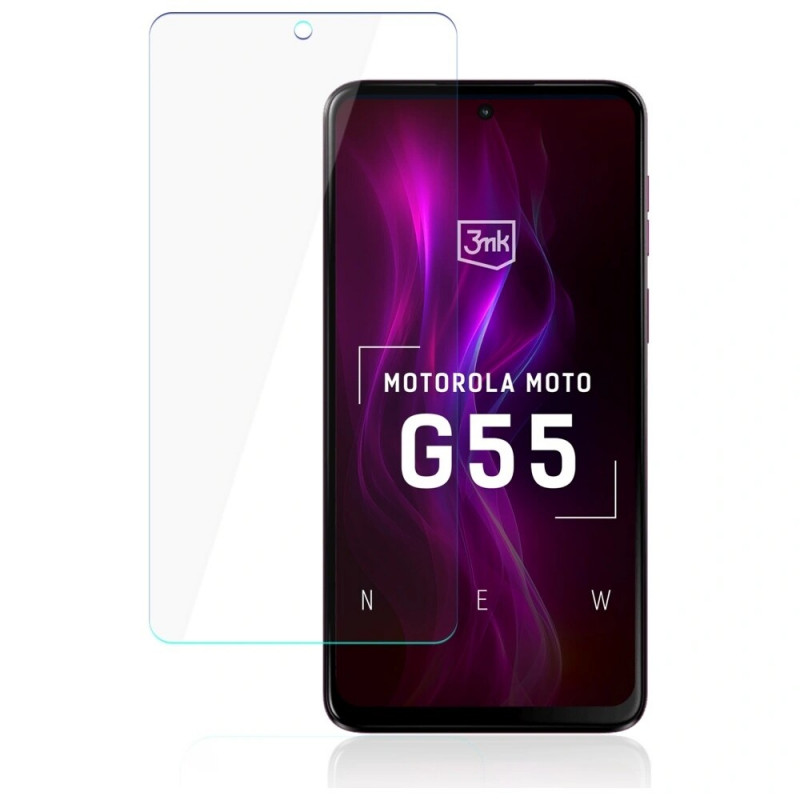 Cristal híbrido 3MK FlexibleGlass para Motorola Moto G55 5G