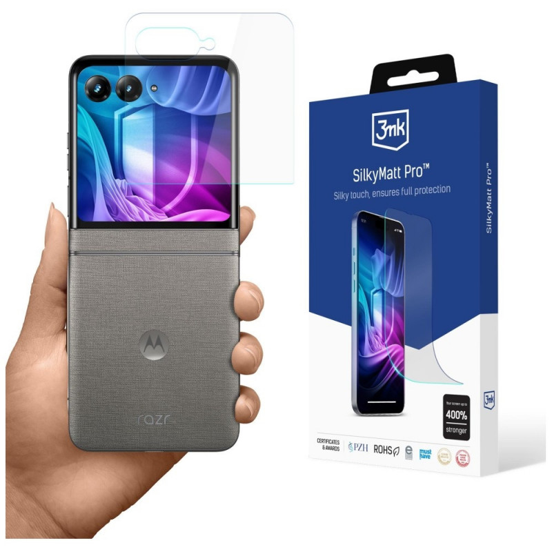 Película protectora mate 3MK Silky Matt Pro para Motorola Razr 70
