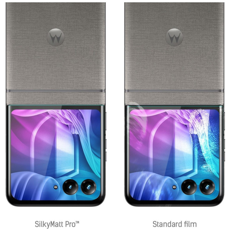 Película protectora mate 3MK Silky Matt Pro para Motorola Razr 70