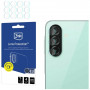 Cristal protector de lente de cámara 3MK Lens Protection para Samsung Galaxy A27 5G (4 uds.)