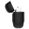 Funda Rugged Armor Spigen para Apple AirPods 4, negro mate