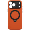 Funda UNIQ Elix para Apple iPhone 18 Pro Max / 17 Pro Max, soporte giratorio 360, naranja