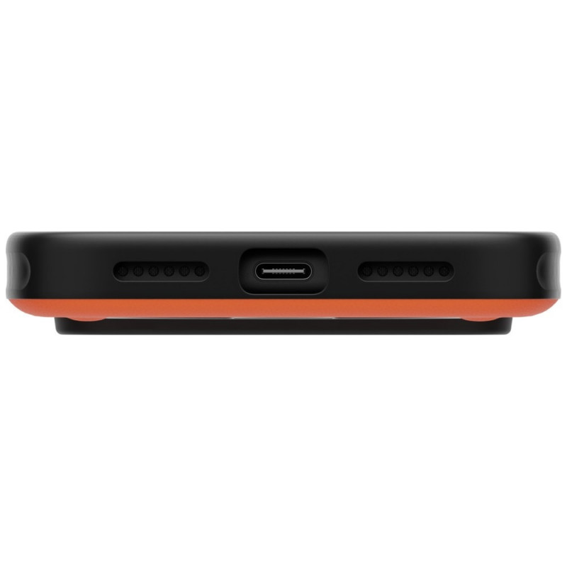 Funda UNIQ Elix para Apple iPhone 18 Pro Max / 17 Pro Max, soporte giratorio 360, naranja