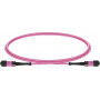 Cable de conexión Lightwin MPO-12 OM4, 12F, UPC hembra-hembra, tipo B, 3 m, LSZH
