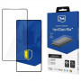 Protector de cristal templado 3MK HardGlass Max para Samsung Galaxy S25 Ultra, negro