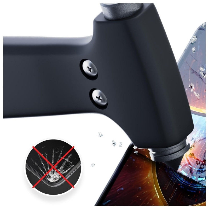 Protector de pantalla de privacidad mate 3MK Silky Matt Privacy para Google Pixel 9A, negro