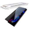 Cristal templado de privacidad 3MK HardGlass Max Privacy con aplicador para Samsung Galaxy S26+, negro