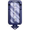 Protector de pantalla de cristal templado 3MK HardGlass Max con aplicador para Apple iPhone 13 / 13 Pro / 14 / 16e / 17e, negro