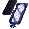 Cristal templado 3MK HardGlass Max con aplicador para Apple iPhone 15 / 16, negro