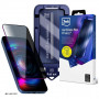 Cristal templado 3MK HardGlass Max Privacy con aplicador para Google Pixel 10A, negro