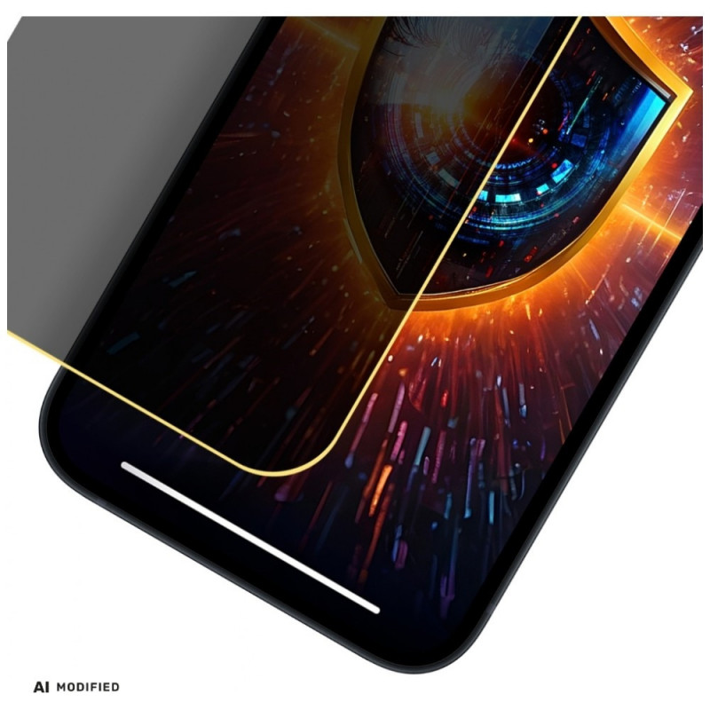 Película protectora de pantalla con privacidad 3MK Silky Matt Privacy para Xiaomi Redmi Note 15 Pro 4G