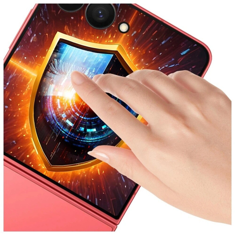 Película protectora de pantalla con privacidad 3MK Silky Matt Privacy para Samsung Galaxy Z Flip7