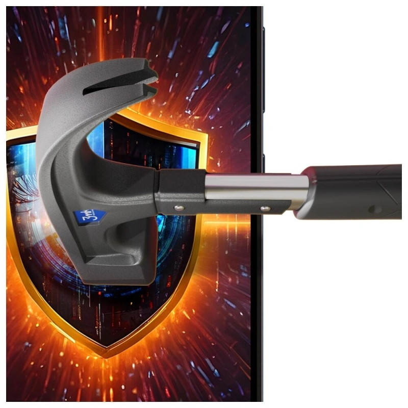 Protector de pantalla de privacidad mate 3MK Silky Matt Privacy para Samsung Galaxy S25
