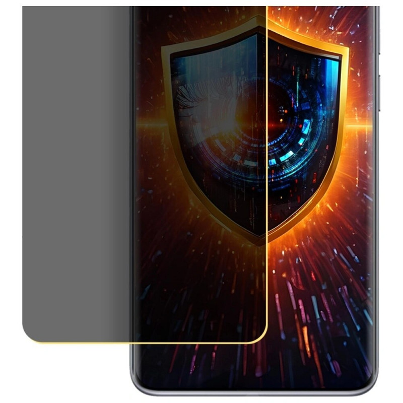 Protector de pantalla de privacidad mate 3MK Silky Matt Privacy para Xiaomi POCO X7