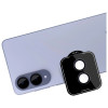 Protector de cristal para cámara 3MK Lens Protection Pro para Samsung Galaxy S25 Edge, negro