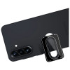 Cristal protector de cámara 3MK Lens Protection Pro para Samsung Galaxy A36 / A56 5G, negro