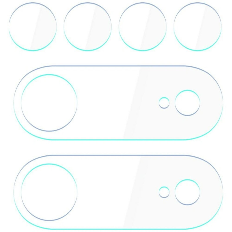 Protector de lentes de cámara de vidrio híbrido 3MK Lens Protection 3MK17535 para Apple iPhone Air