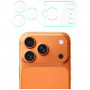 Protector de lentes de cámara de vidrio híbrido 3MK Lens Protection para Apple iPhone 17 Pro