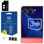 Cristal de protección para lente de cámara 3MK Lens Protection Pro para Samsung Galaxy Z Flip7, negro