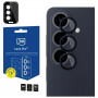 Protector de lentes de cámara 3MK Lens Protection Pro para Samsung Galaxy S26, negro