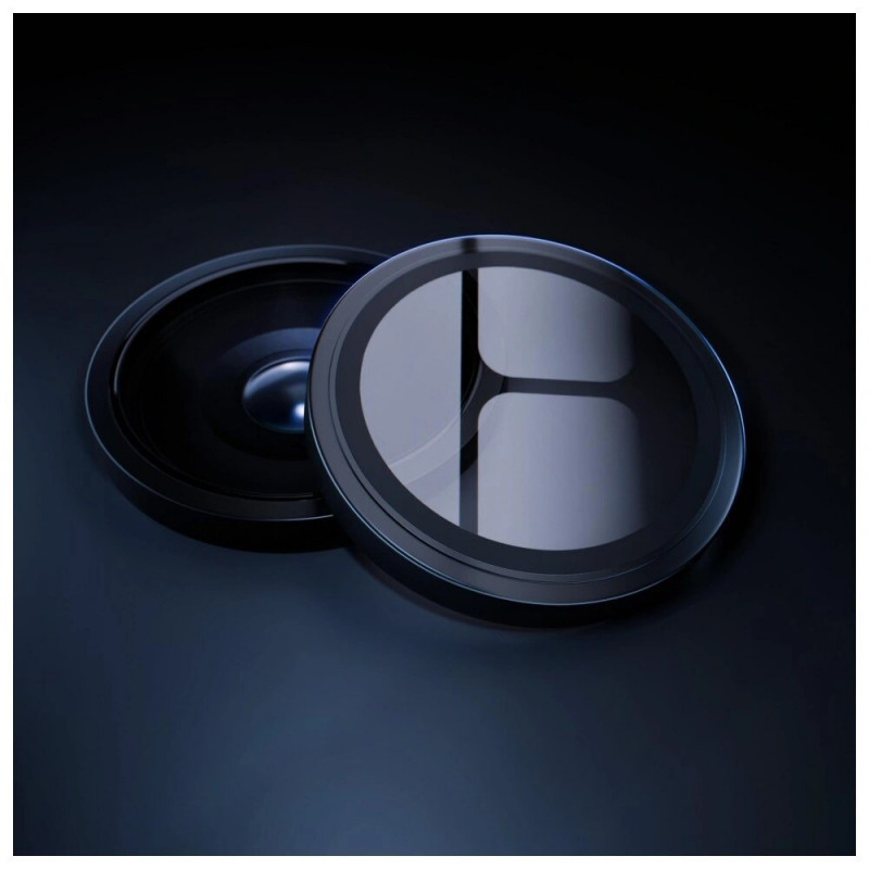 Protector de lentes de cámara 3MK Lens Protection Pro para Samsung Galaxy S26, negro