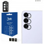 Protector de lentes de cámara 3MK Lens Protection Pro para Samsung Galaxy S25 FE, negro