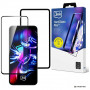 Cristal templado 3MK HardGlass Max con marco de montaje para Samsung Galaxy A35 / A55 5G